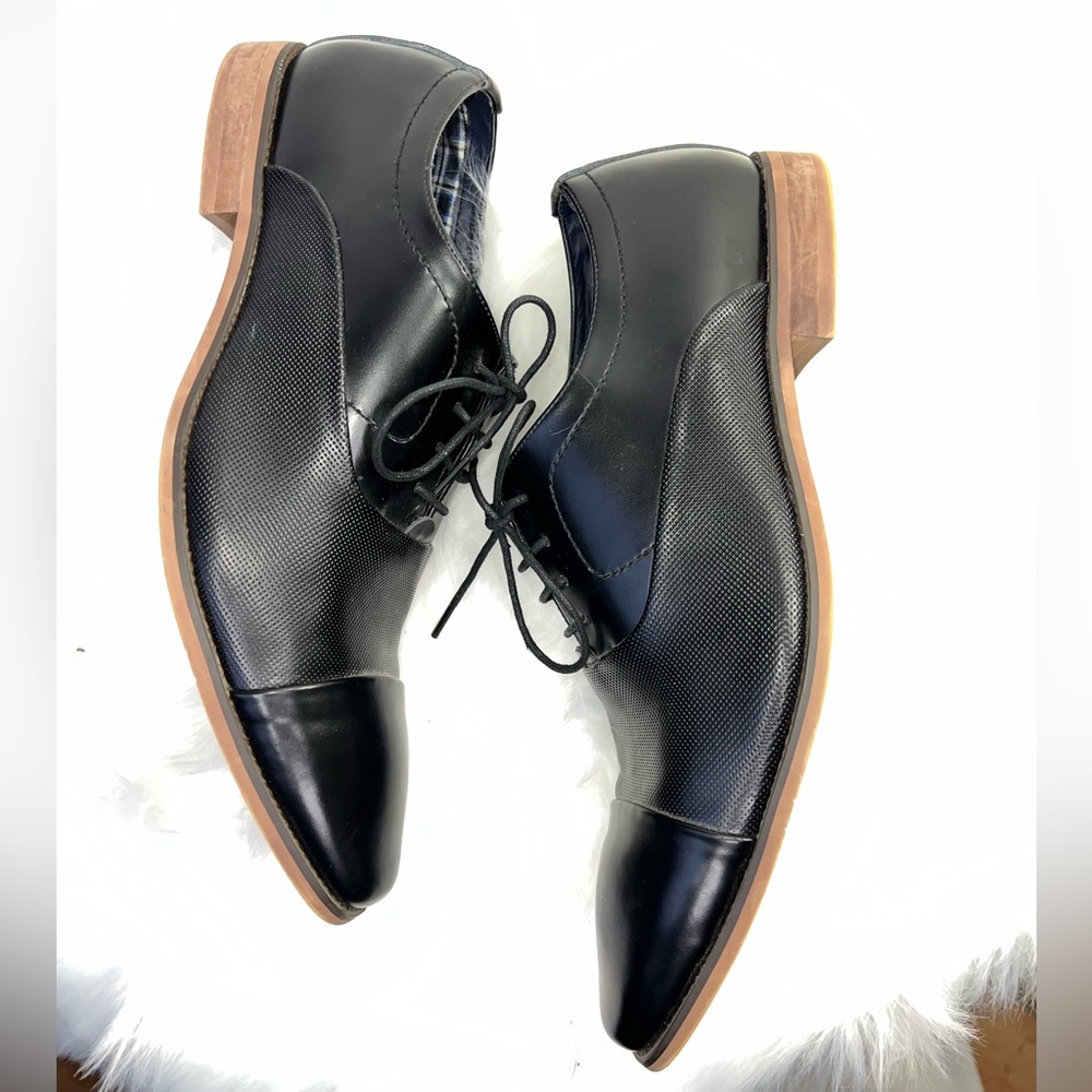 Jivana Milan Men Leather Oxford Shoes 13